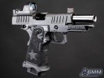 6mmProShop Staccato Licensed C2 Compact 2011 Gas Blowback T8 Airsoft Pistol (Model: Stippled Grip / Green Gas) - Image 2