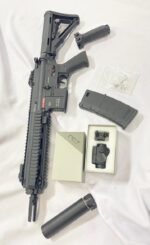 E&C 102 Full Metal 416 CQB style AEG - Black - Image 3